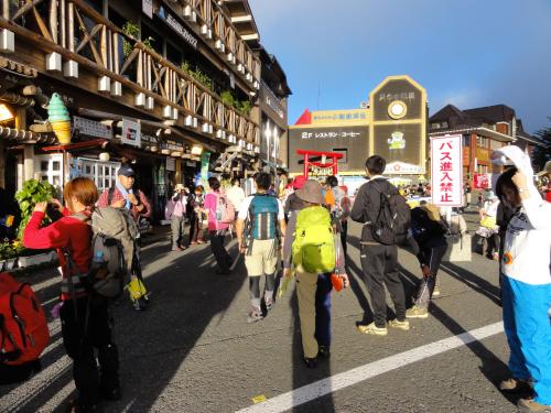 富士山　登山