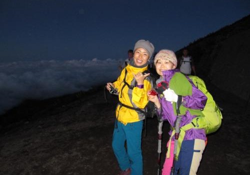 富士山　登山