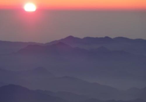 富士山　登山　ご来光