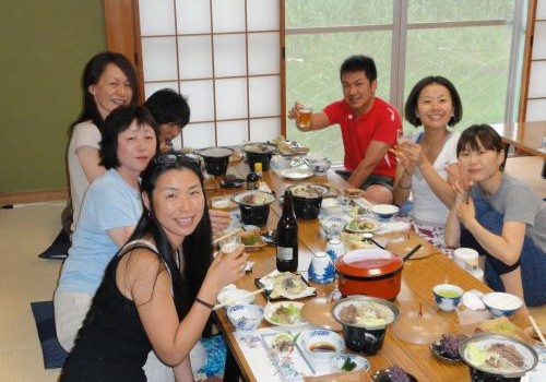 富士山　登山　民宿やまと　河口湖