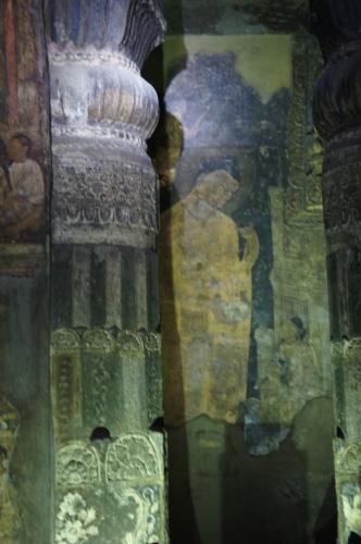 インド アジャンターの石窟 遺跡 世界遺産