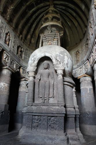 インド アジャンターの石窟 遺跡 世界遺産