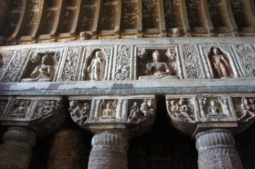 インド アジャンターの石窟 遺跡 世界遺産