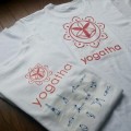 いただきもの　ヨガッサTシャツ