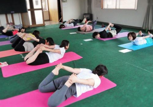 シバナンダヨガ　ダヌラーサナ　弓のポーズ　アーサナ