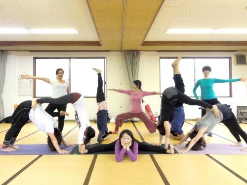 パートナーヨガ