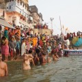 インド　バラナシ　ガンガー