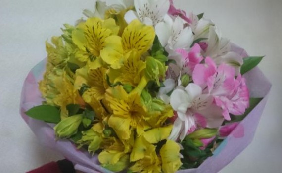 いただきもの　お花