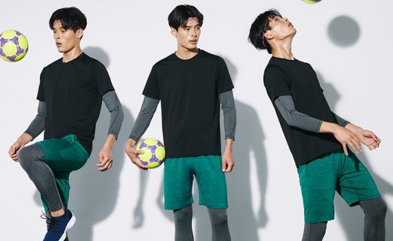 ヨガウェア　GU　メンズ