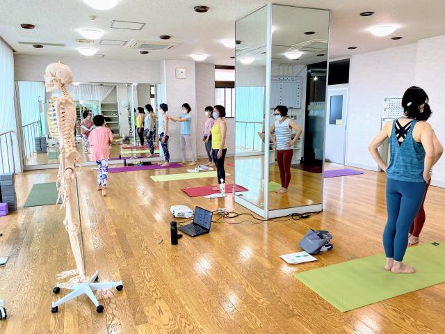 新潟県長岡市　ヨガ解剖学　太陽礼拝