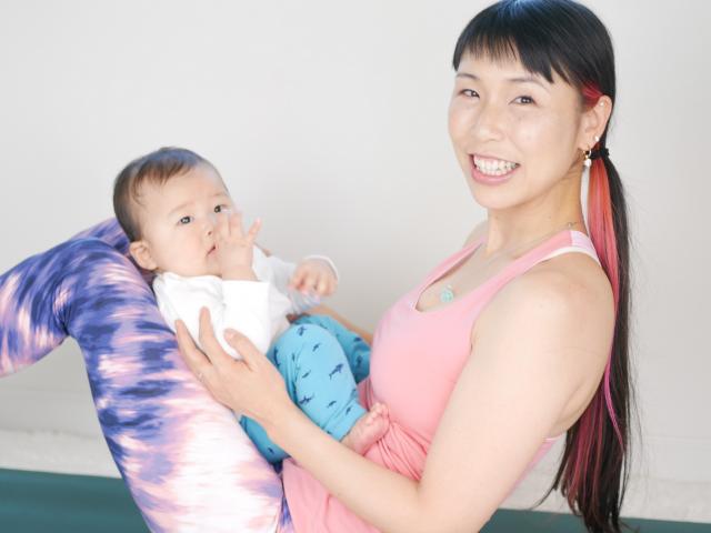 産後ヨガ　親子ヨガ　新潟県長岡市　yogatha
