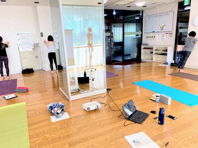 ヨガ解剖学　理学療法士　Mie
