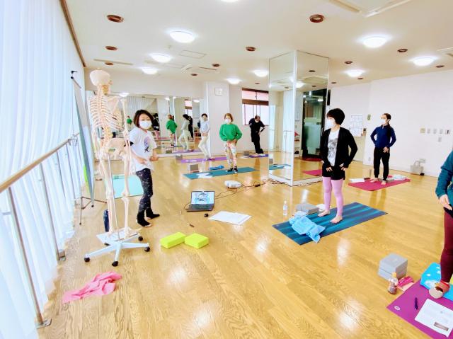 ヨガ解剖学　長岡　柏崎　新潟
