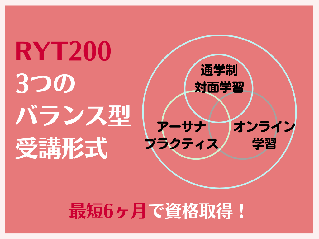 RYT200　ヨガ資格　新潟県長岡市　オンライン